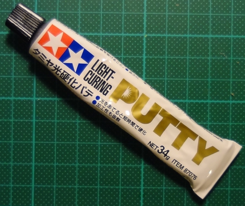 Tamiya 87076 Light-curing Putty 34 G