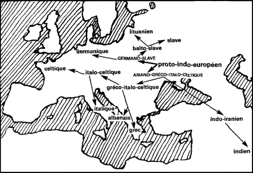 indoeuropean map
