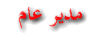 المدير العام المدير العام
