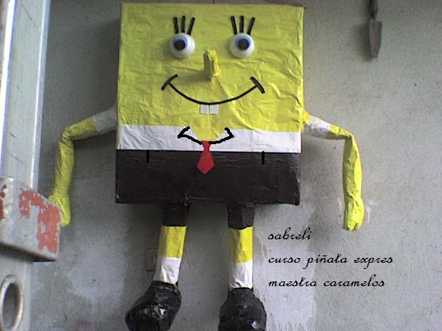 Como Hacer Una Pinata De Spongebob Imagui