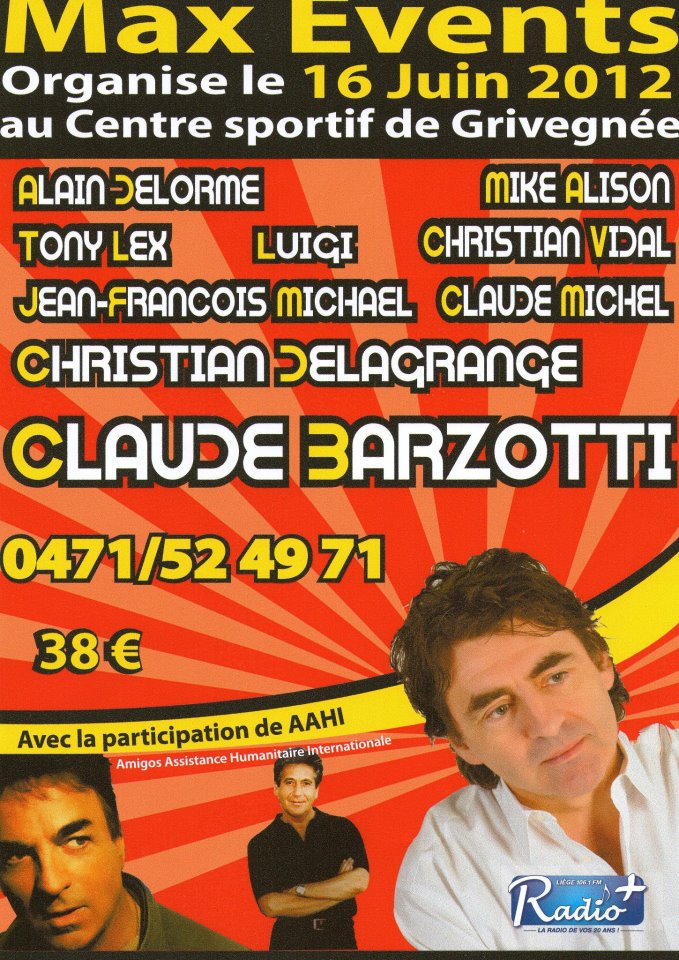 Blog de barzotti83 : Rikounet 83, Concert Claude Barzotti Casino de Hyères les palmiers samedi 26 mai 2012