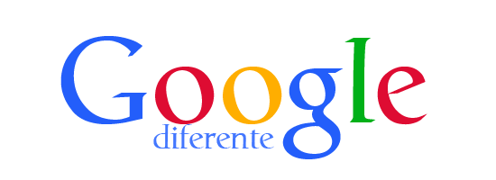 Logo do Google diferente