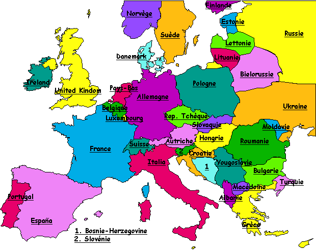 Connaissez-vous l'Europe