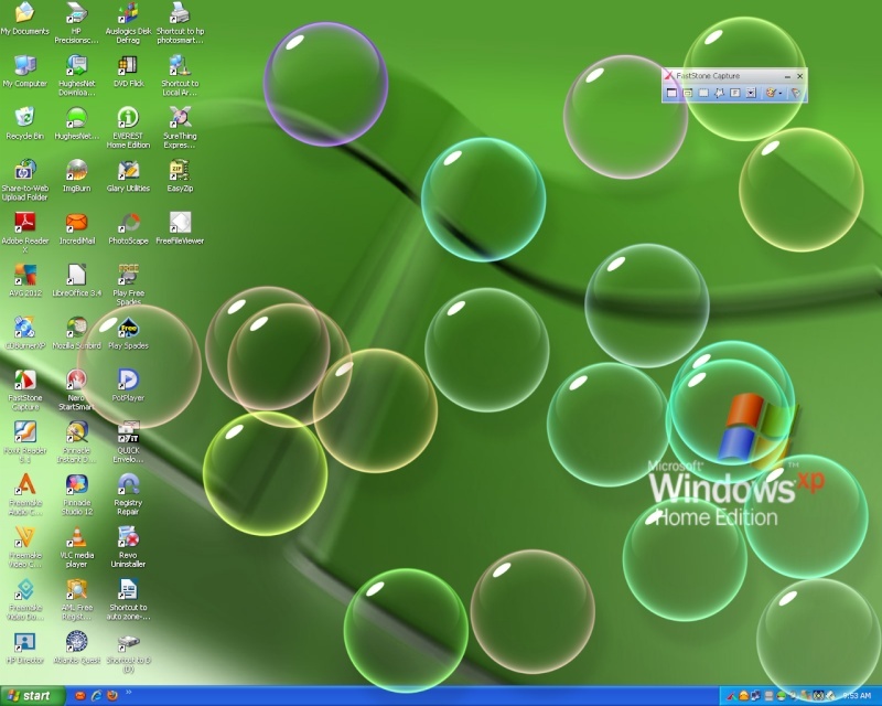 Vista Screensaver Bubbles