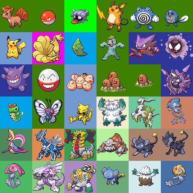 Fakemon generated by ChatGPT in the sprite style of Pokemon Black and White  (pt.3) : r/weirddalle