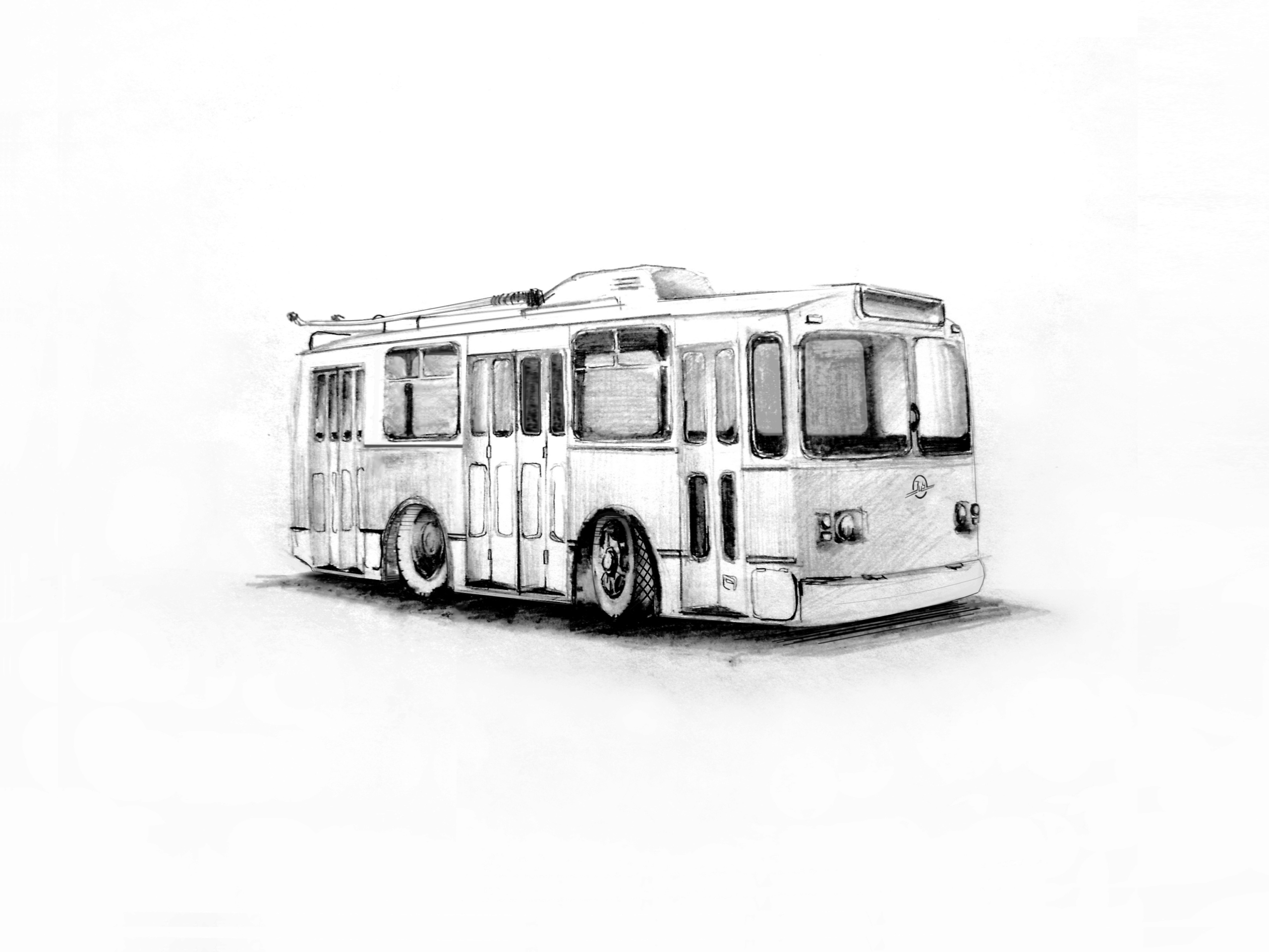 ЗИУ-9 троллейбус