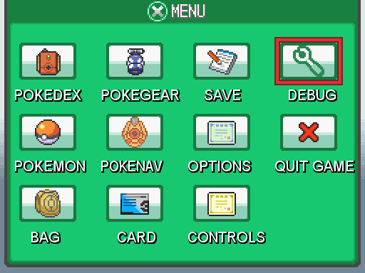 [PokeCommunity.com] HGSS Pause Menu